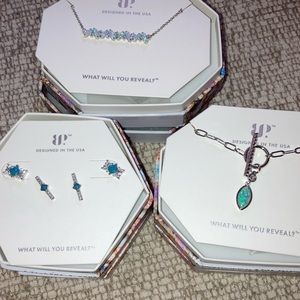 Opal Earrings and Necklaces